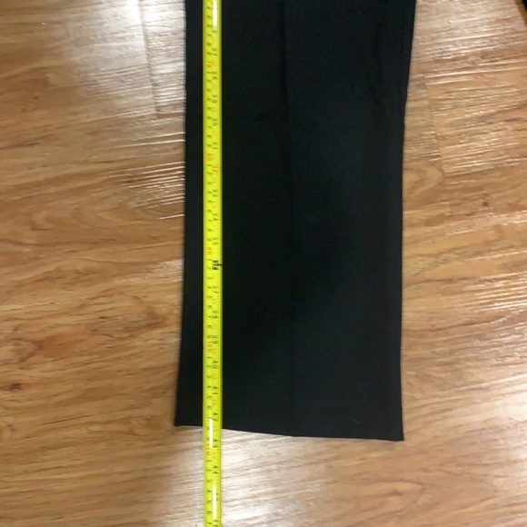 Black Dress Pants Wide Legs Size 12.3 - Picture 2 of 2
